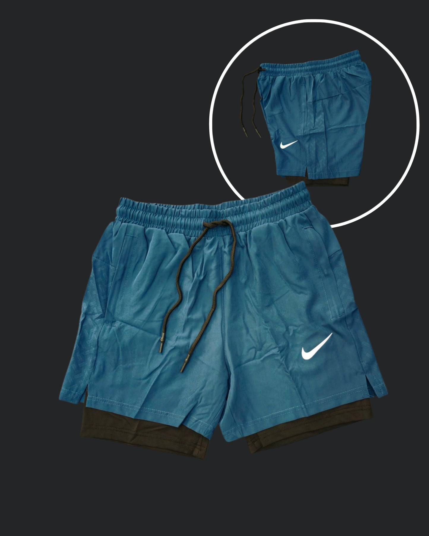 NIKE 2IN1 SHORTS WITH LEGGINGS
