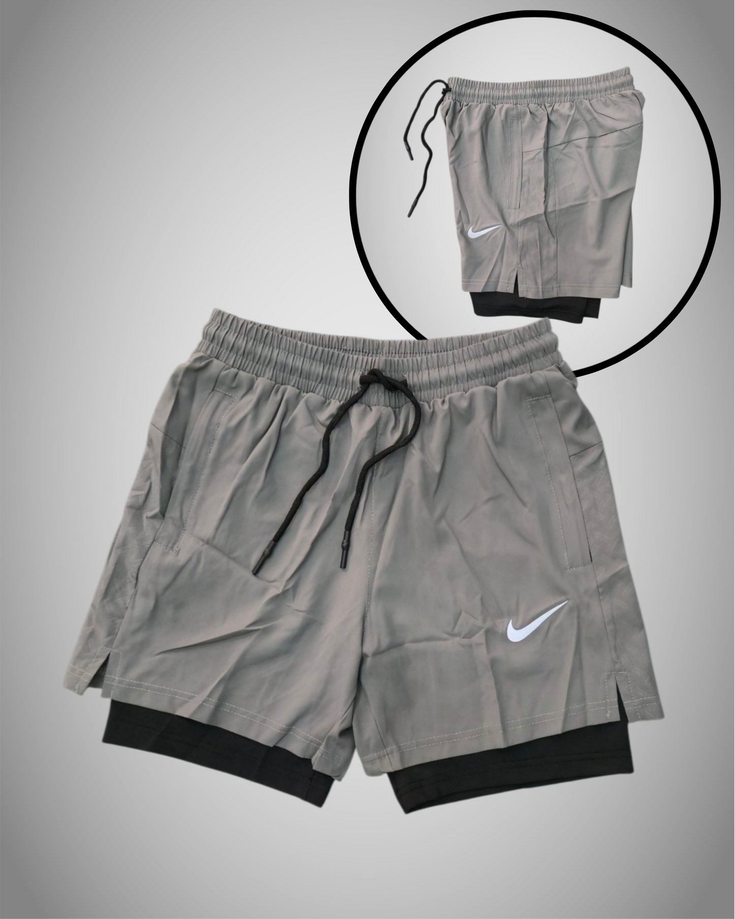 NIKE 2IN1 SHORTS WITH LEGGINGS