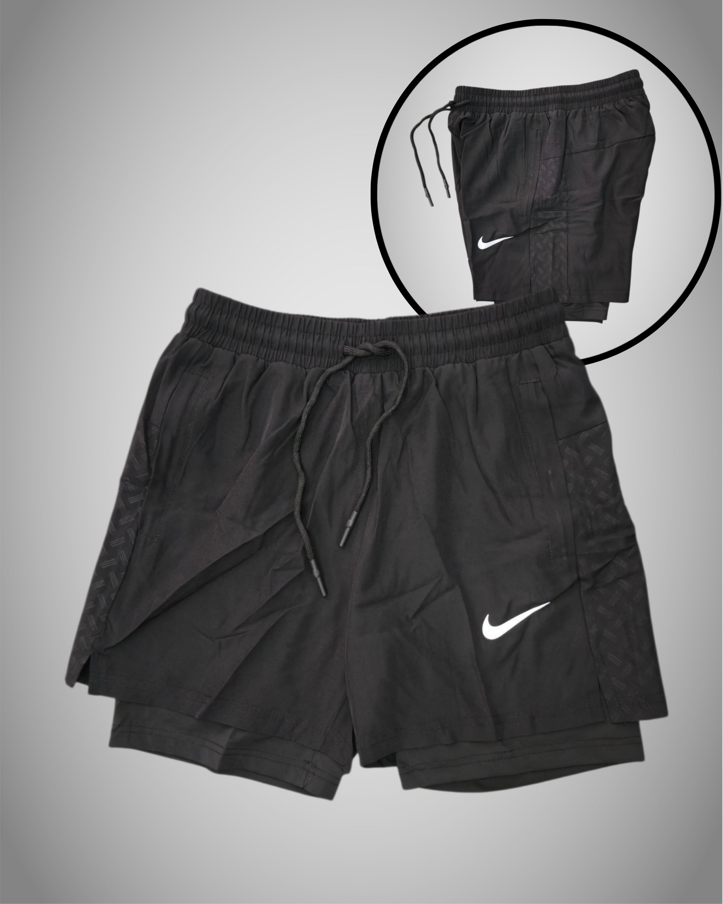 NIKE 2IN1 SHORTS WITH LEGGINGS