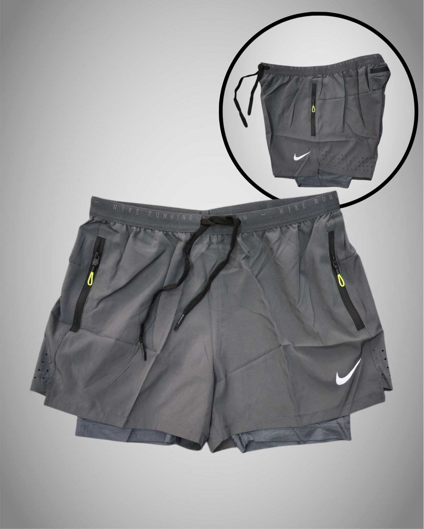 NIKE 2IN1 DRI-FIT SHORTS