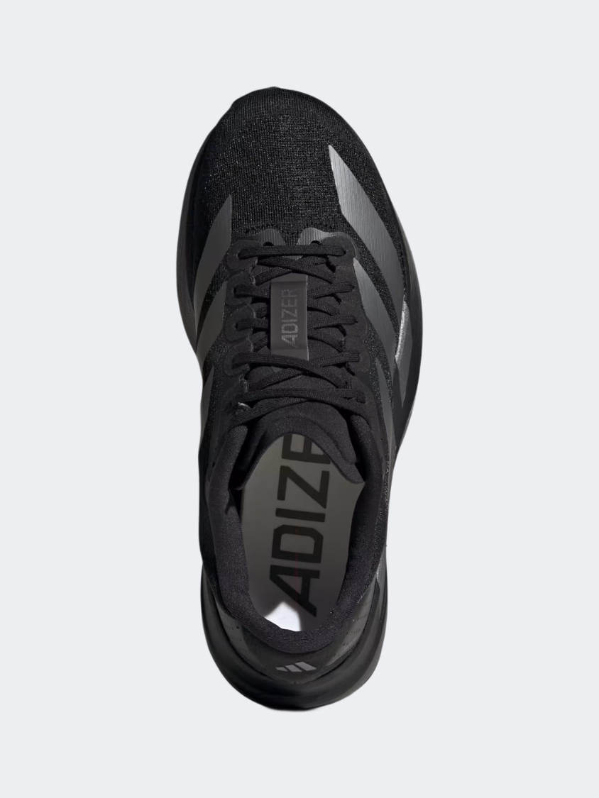 Adidas Adizero Evo SL Men Running Shoes Black/Iron Metallic