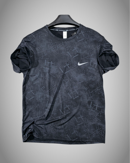 NIKE FULL PATTERN DRI-FIT T-SHIRT