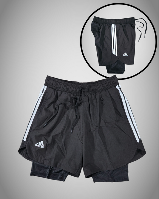 ADIDAS DRI-FIT 2IN1 SHORTS