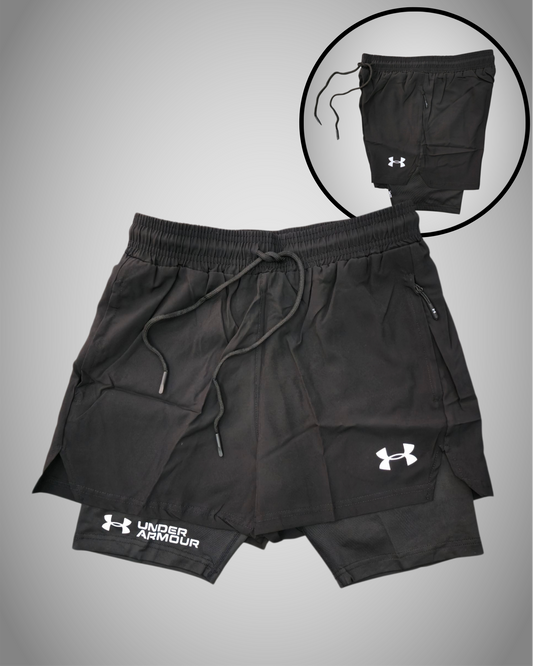 UNDER ARMOUR 2IN1 DRI-FIT SHORTS