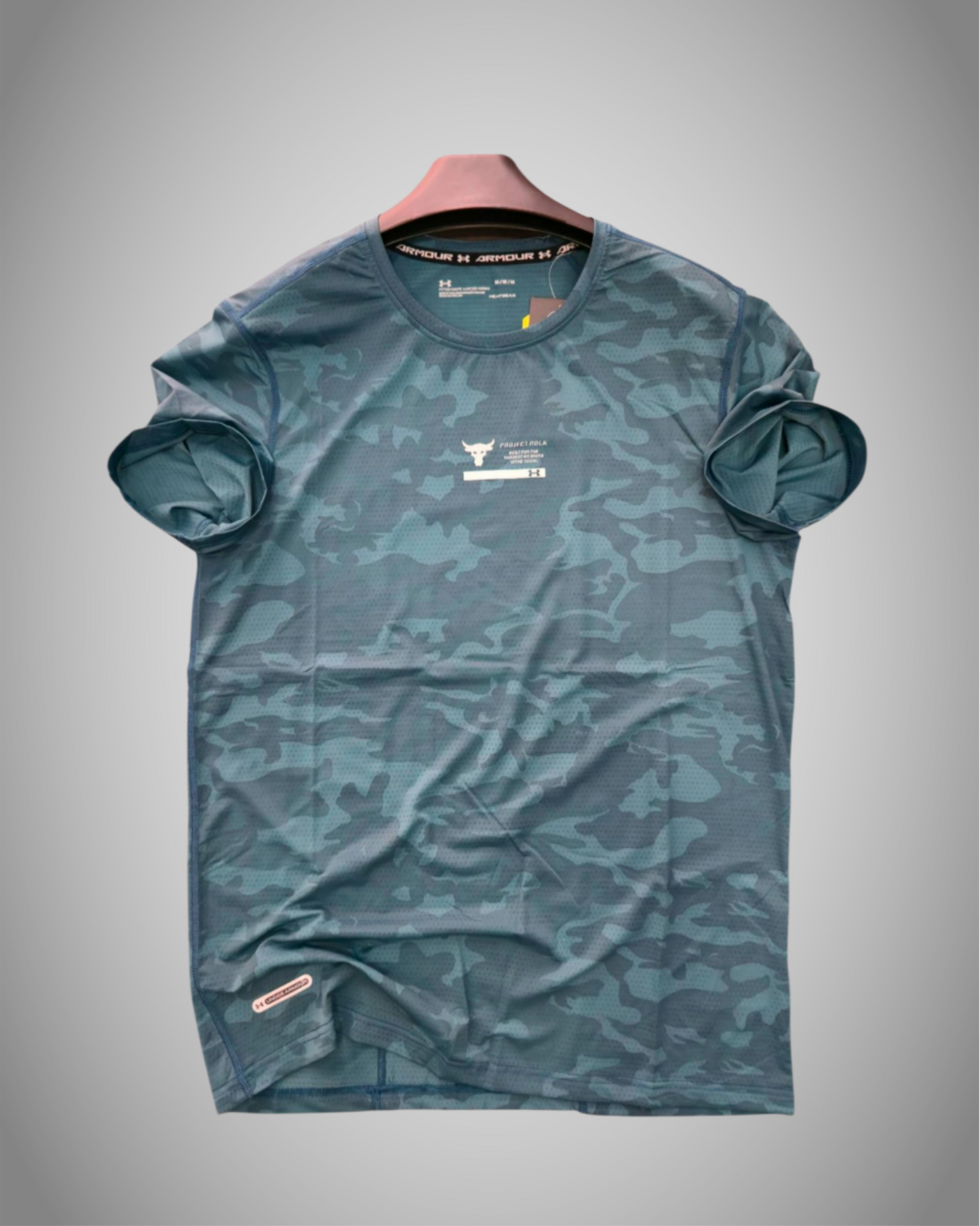 PROJECT ROCK DRI-FIT CAMOUFLAGE T-SHIRT