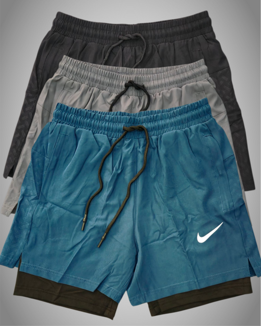 NIKE 2IN1 SHORTS WITH LEGGINGS