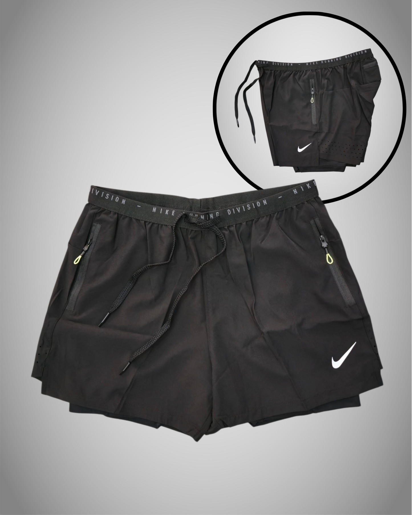 NIKE 2IN1 DRI-FIT SHORTS