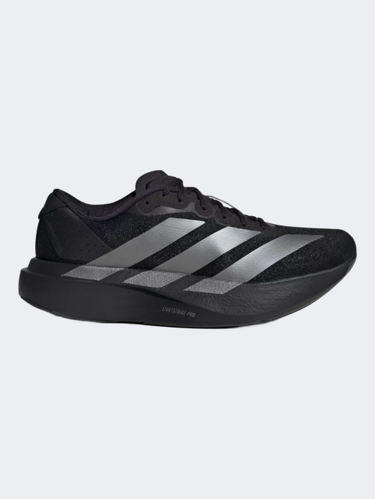 Adidas Adizero Evo SL Men Running Shoes Black/Iron Metallic